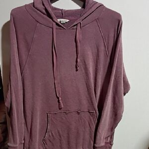 Purple Hooded Sweatshirt